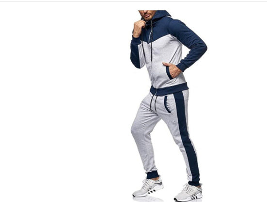 2pc Men's Hooded Color Set