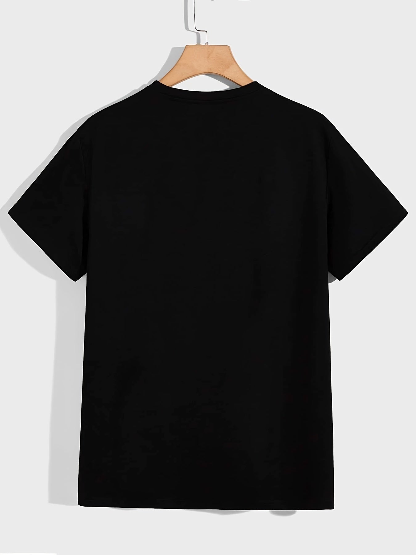 I Need Beer Printed T-shirt, Men's Casual Street Style Elastic Round Neck T-shirt, Suitable For Summer
