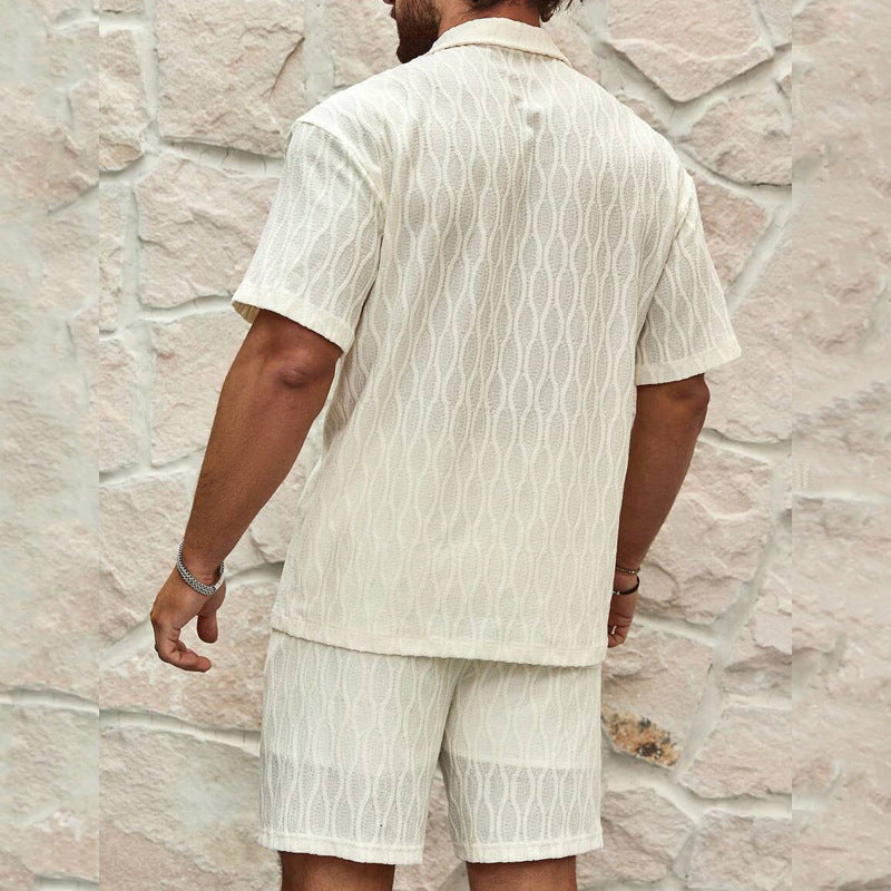 Two Pieces  All-match Outfits Male