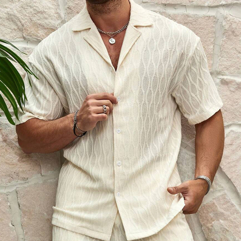 Two Pieces  All-match Outfits Male