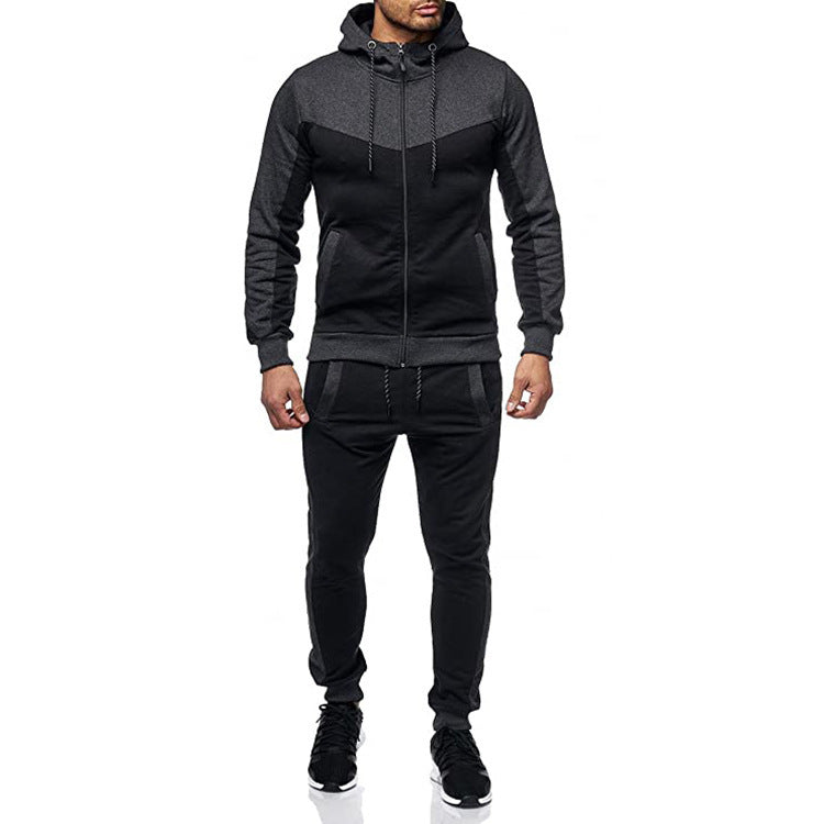 2pc Men's Hooded Color Set