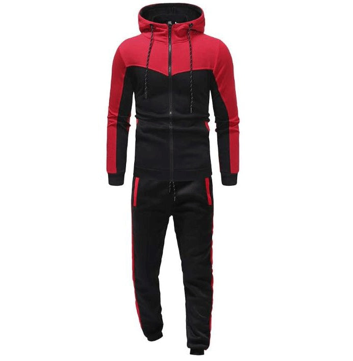 2pc Men's Hooded Color Set