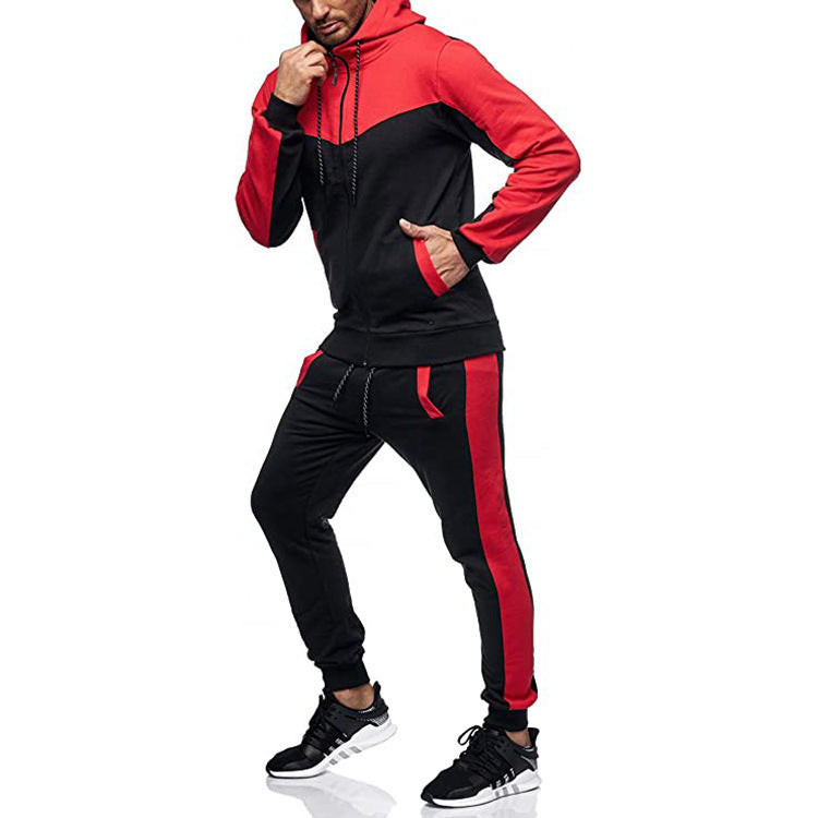2pc Men's Hooded Color Set