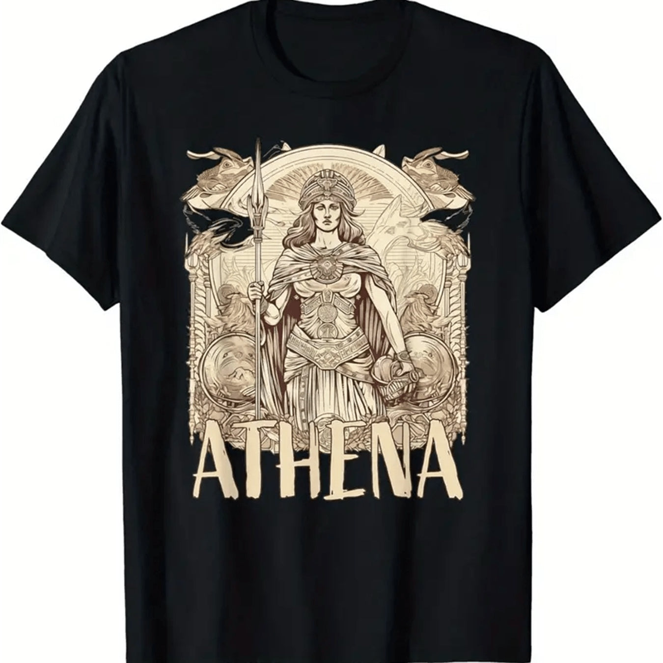 Men's Creative Tops, Casual Short Sleeved Round Neck T-shirts, Summer Outdoor Men's Clothing