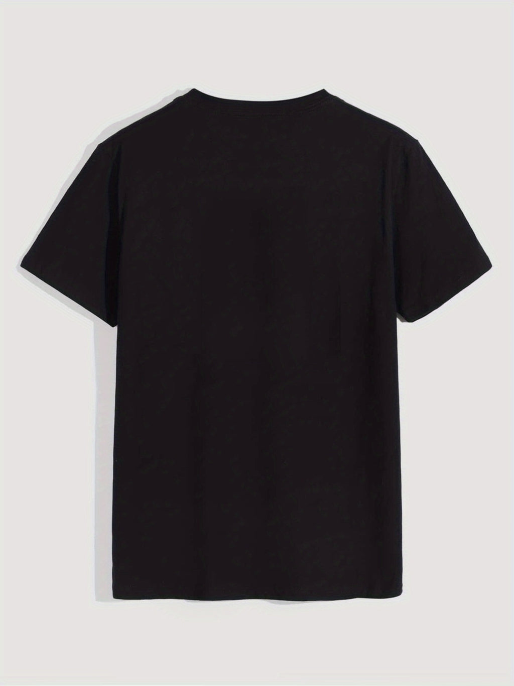 Rocky Mountains, Men's Casual Slightly Elastic Round Neck Pattern T-shirt, Summer Men's Clothing