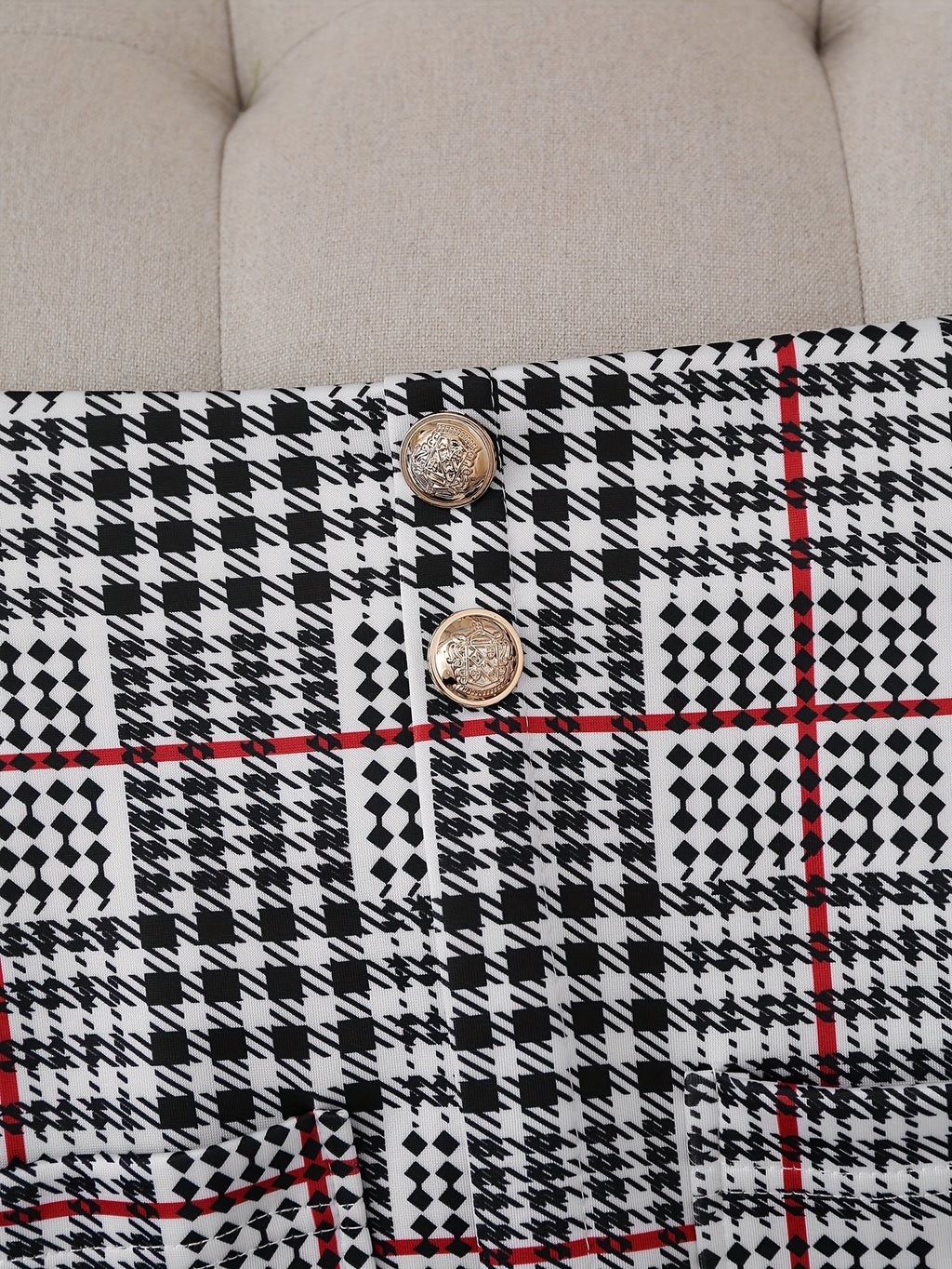 2 piece Skirt Suit Jacket And High Waist Skirt,