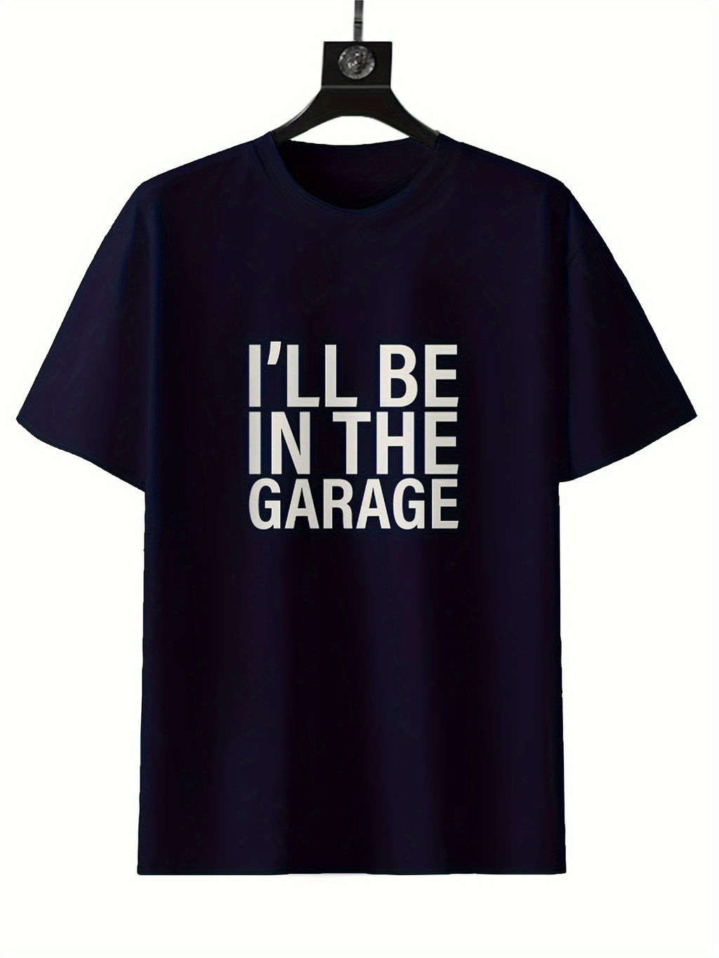 Round Neck Printed T-shirt Casual Short Sleeved Top For Spring And Summer, Personalized And Comfortable For Both Men And Women