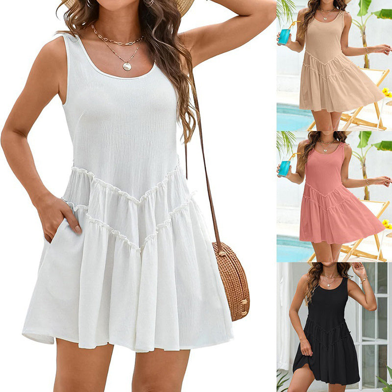Womens Swimsuit Coverup Bathing Suit Swim Beach Cover Ups Swimwear Flowy Summer Dress Vacation Swim Suits