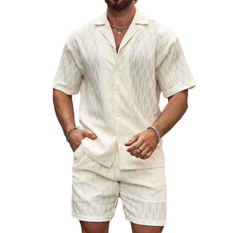 Two Pieces  All-match Outfits Male
