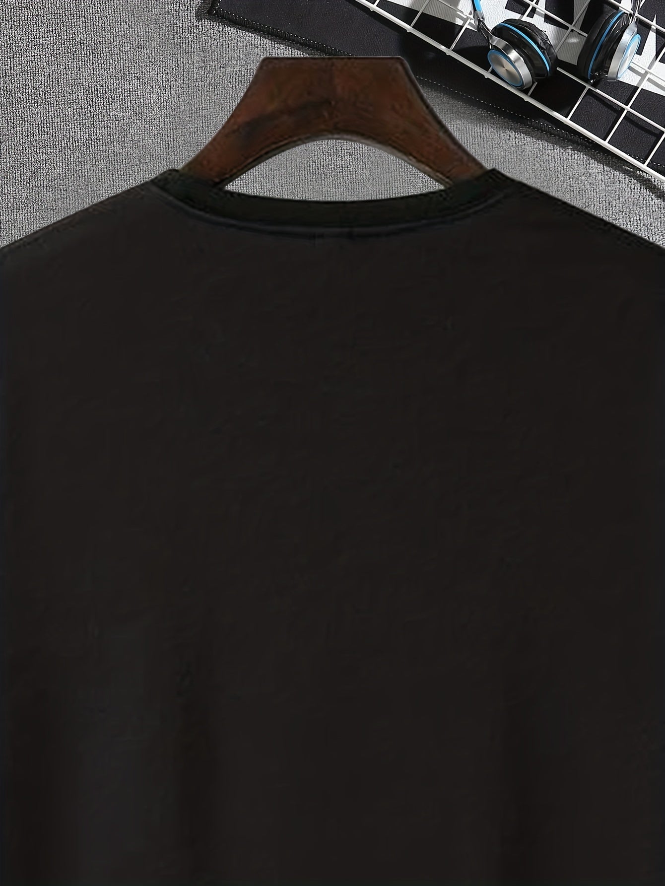 Abstract Letter A Print, Men's Pattern T-shirt, Summer Casual Comfortable T-shirt, Men's Clothing