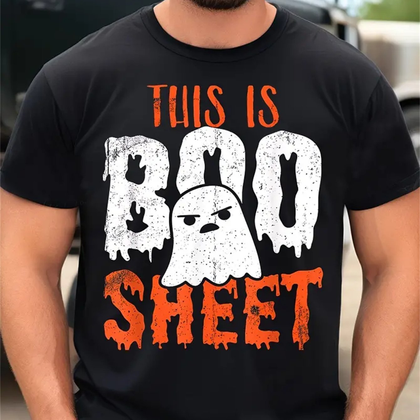 Men's Creative Tops, Casual Short Sleeved Round Neck T-shirts, Summer Outdoor Men's Clothing