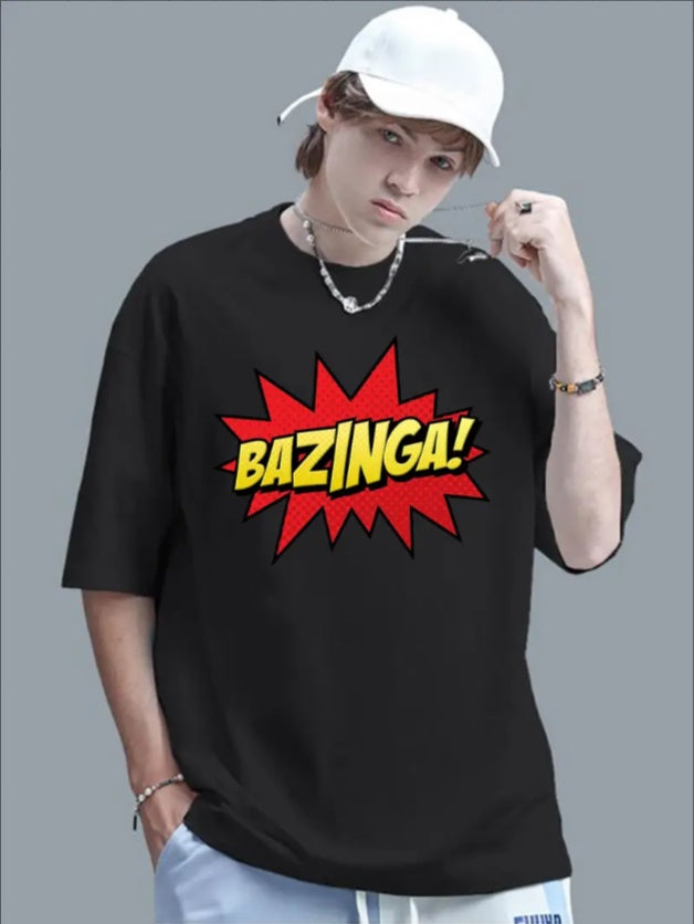 Sheldon-Inspired T-Shirt , Breathable & Casual  Vintage Style Tee With Explosion Graphic  Perfect Gift For Teens & Adults  Ideal For Spring, Summer & Holiday Leisure