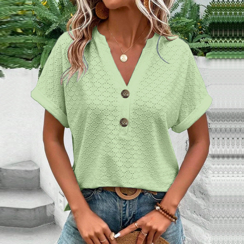 V-Neck Ladies Wear t shirt