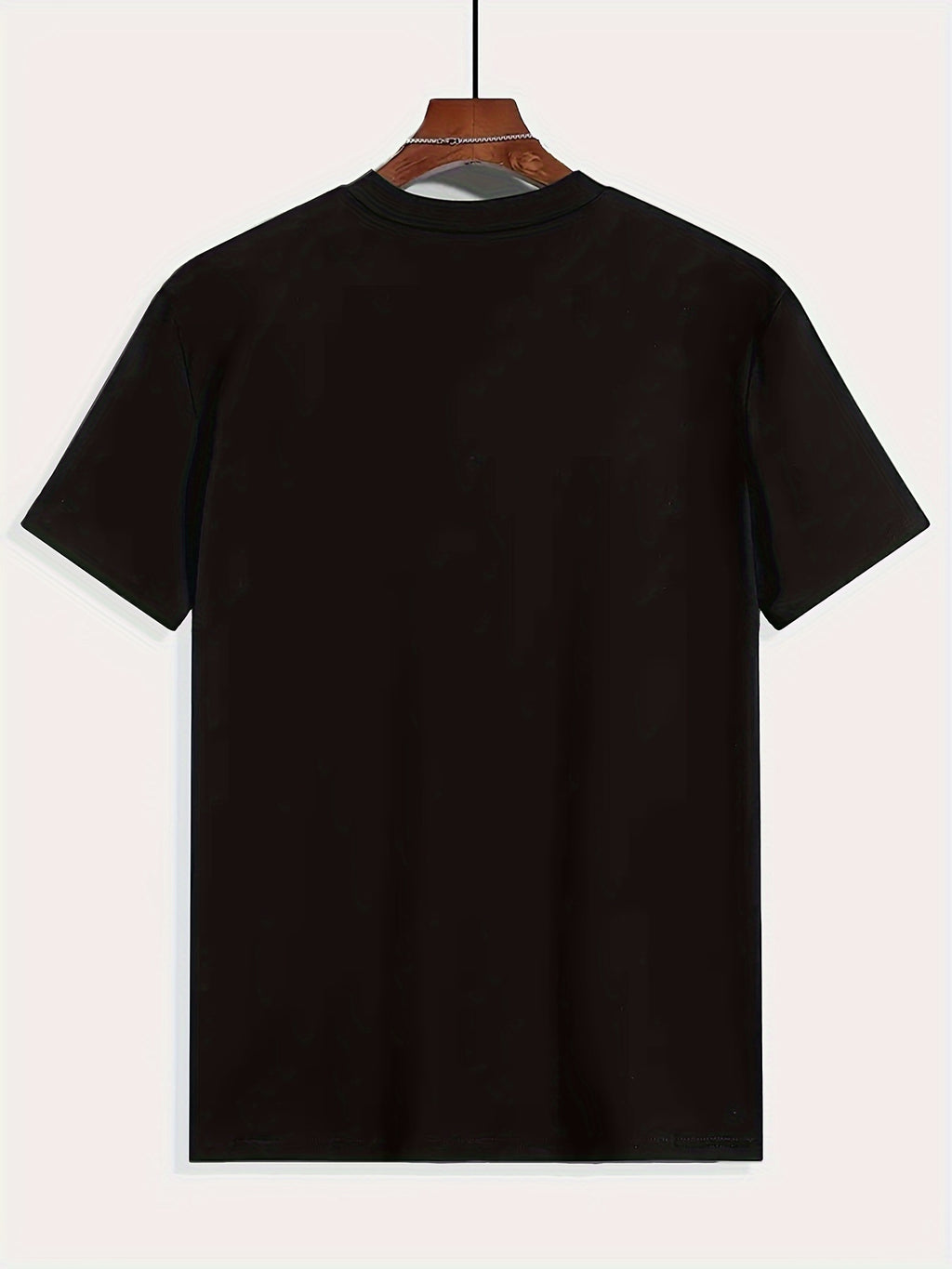 Men's Beer Patterned Printed T-shirt, Short Sleeved Round Neck T-shirt, Men's Summer Outdoor Clothing