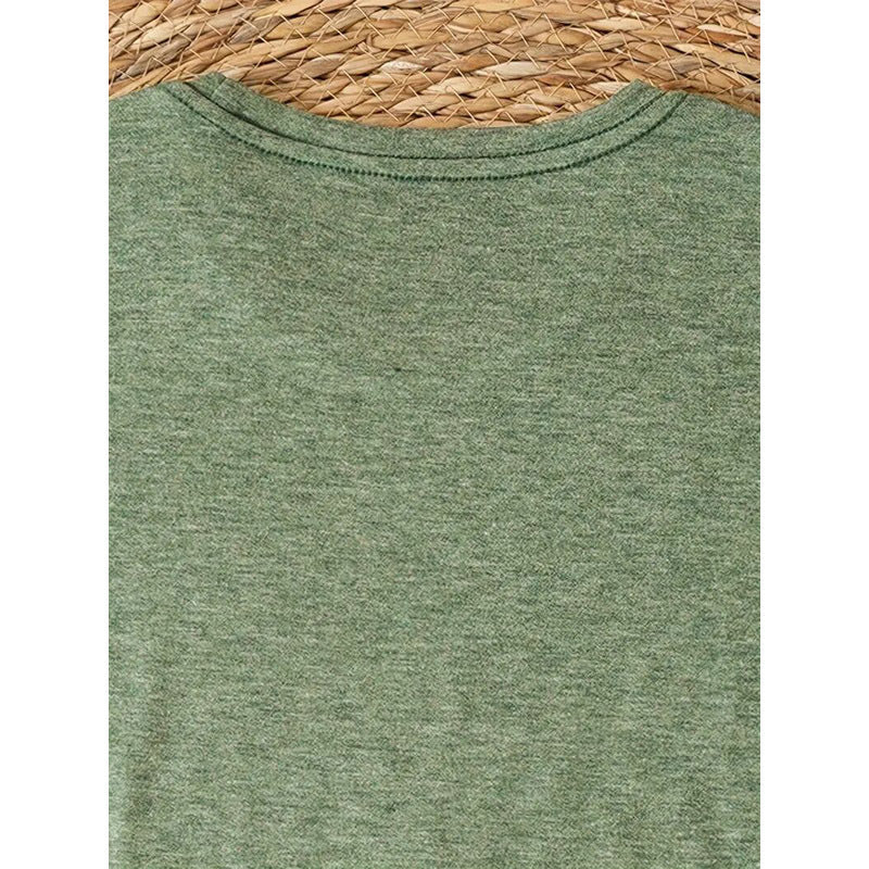 Women's Round Neck Eye Print Short Sleeve T-Shirt Simple Casual Spring Summer Tee