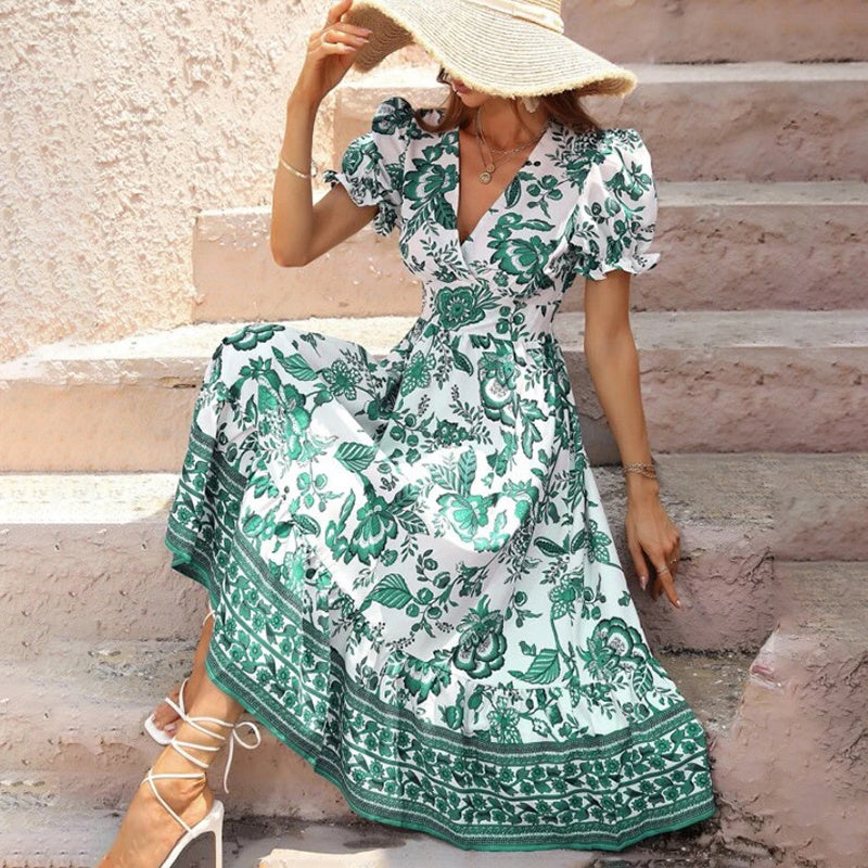 Floral Maxi Long Dress