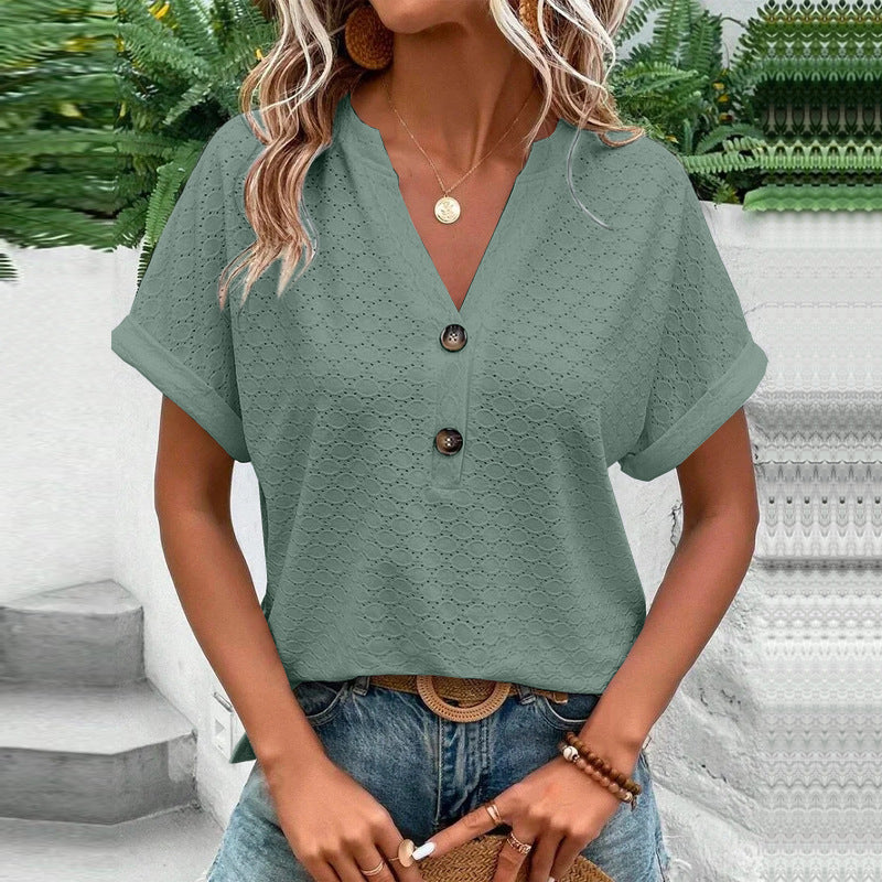 V-Neck Ladies Wear t shirt