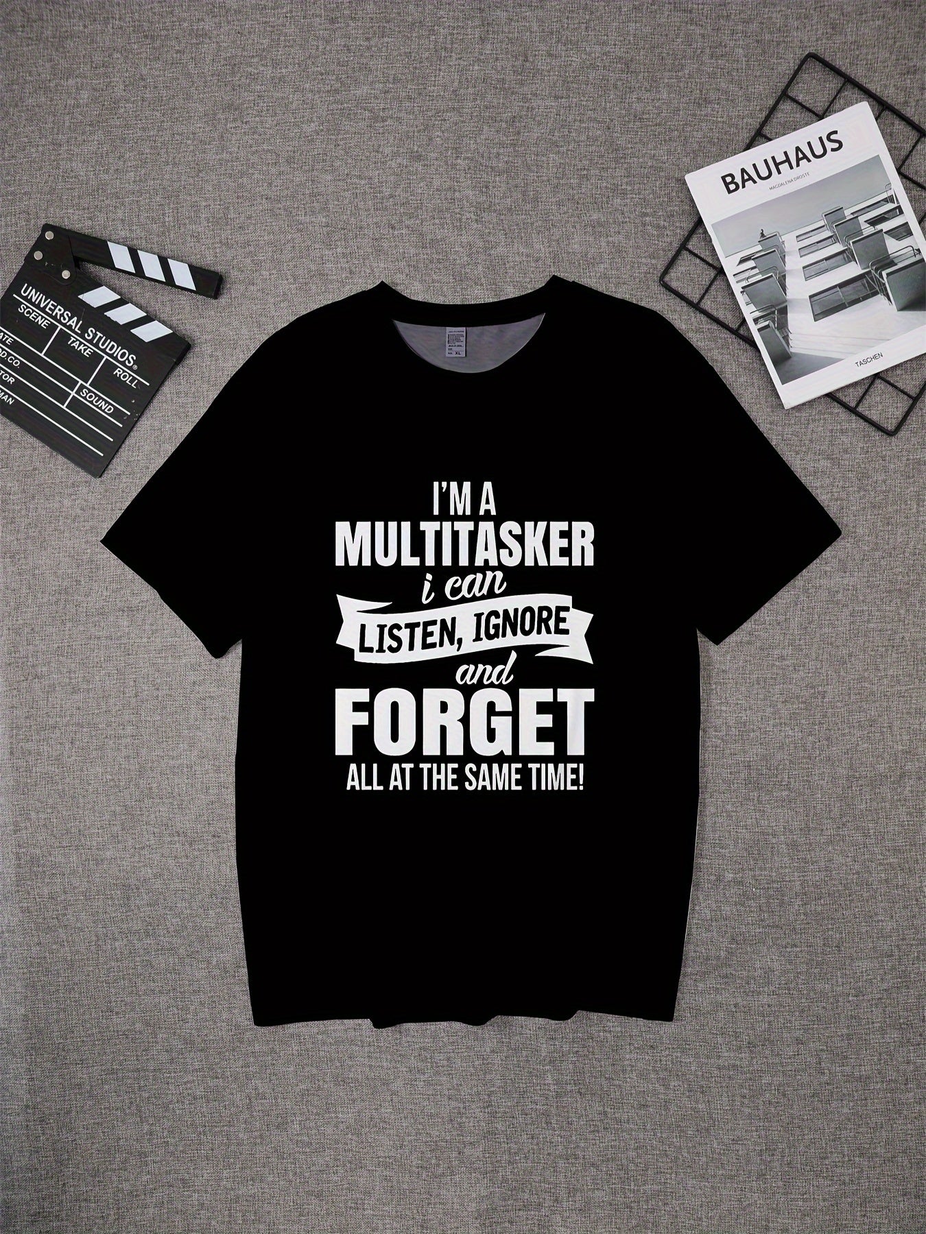 Men, I Am A Versatile Pattern T-shirt, Casual Short Sleeved Top, And A Men's Novelty T-shirt For Daily Wear In Summer