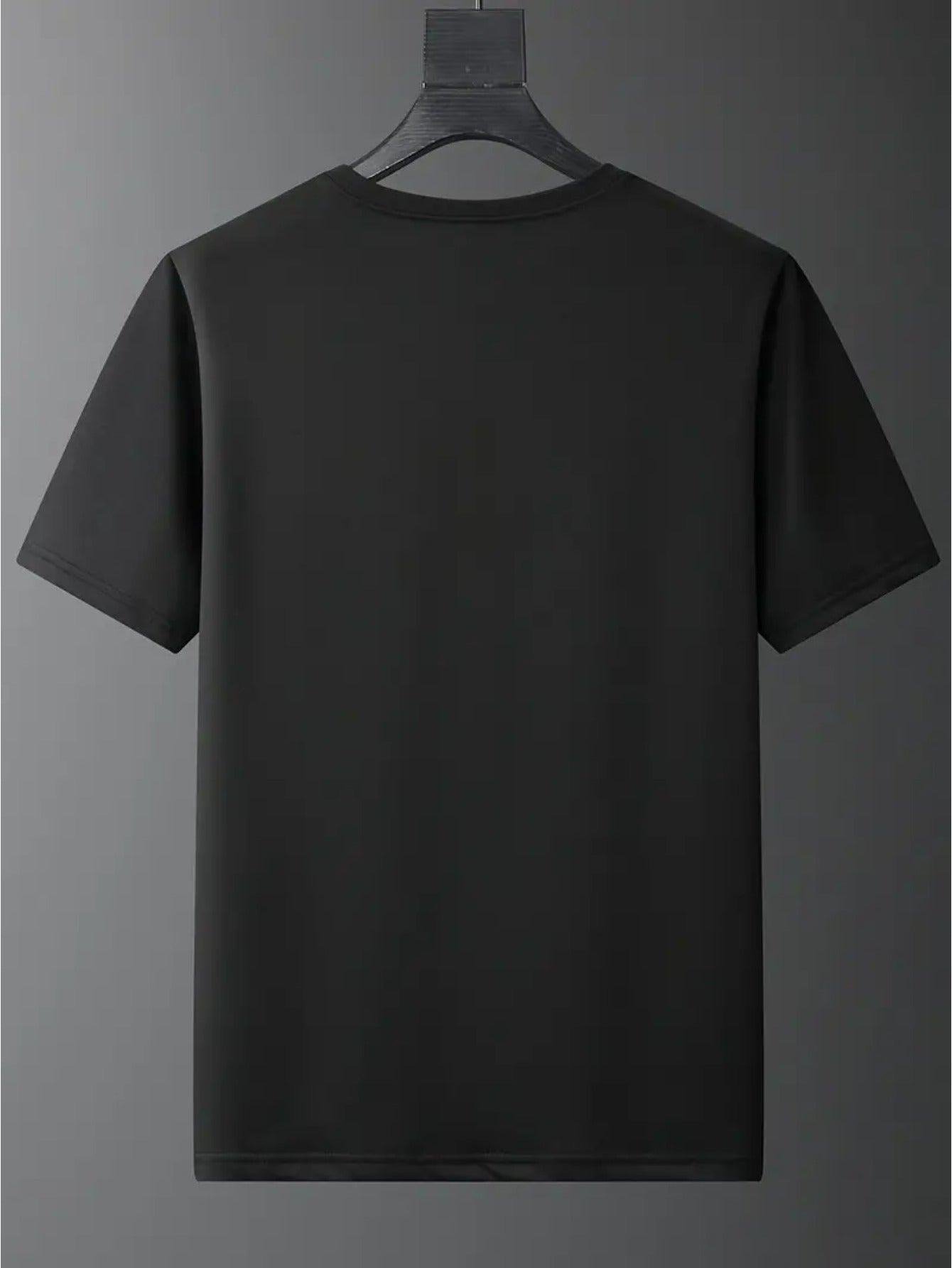 Lion Graphic Men's Short Sleeve T-shirt, Comfortable Stretch Summer Fashion T-shirt, Casual Daily Style Fashion Clothing