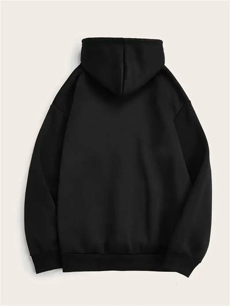 Oversized Hoodie For Women Front Print Pizza Christmas  Sweatshirt Kangaroo Pocket Print Lightweight Trendy For Autumn Winter Casual Sweatshirt