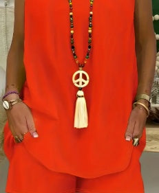 2pc Melisa Vibe top And Shorts