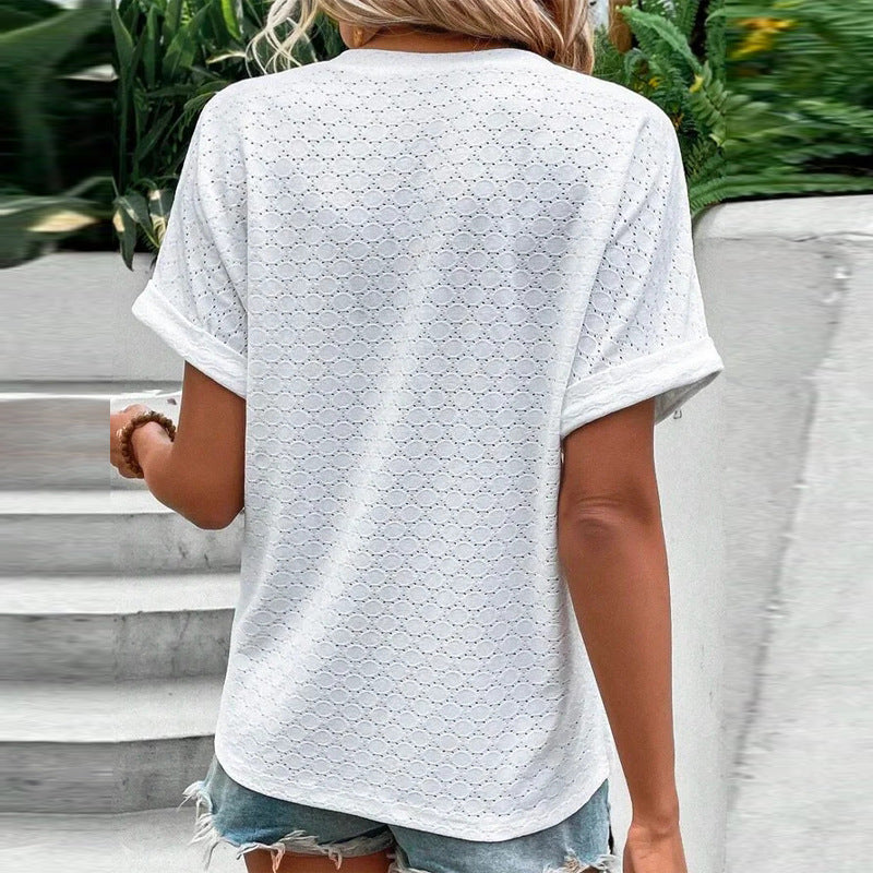 V-Neck Ladies Wear t shirt
