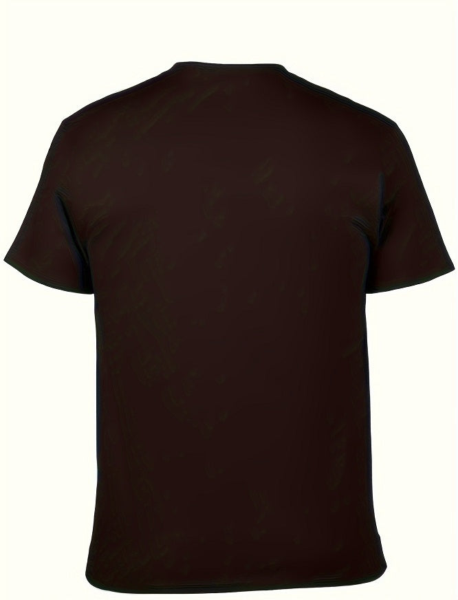Girls' Festive Santa Claus Cartoon Print T-Shirt - Casual Crew Neck,  Machine Washable - Perfect For Summer & Christmas