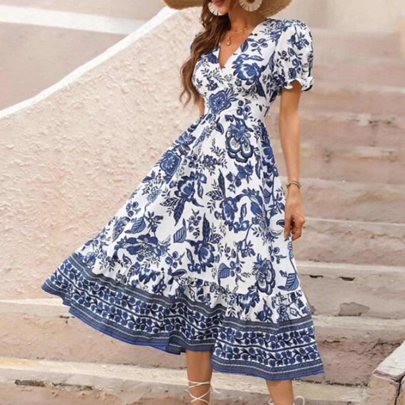 Floral Maxi Long Dress