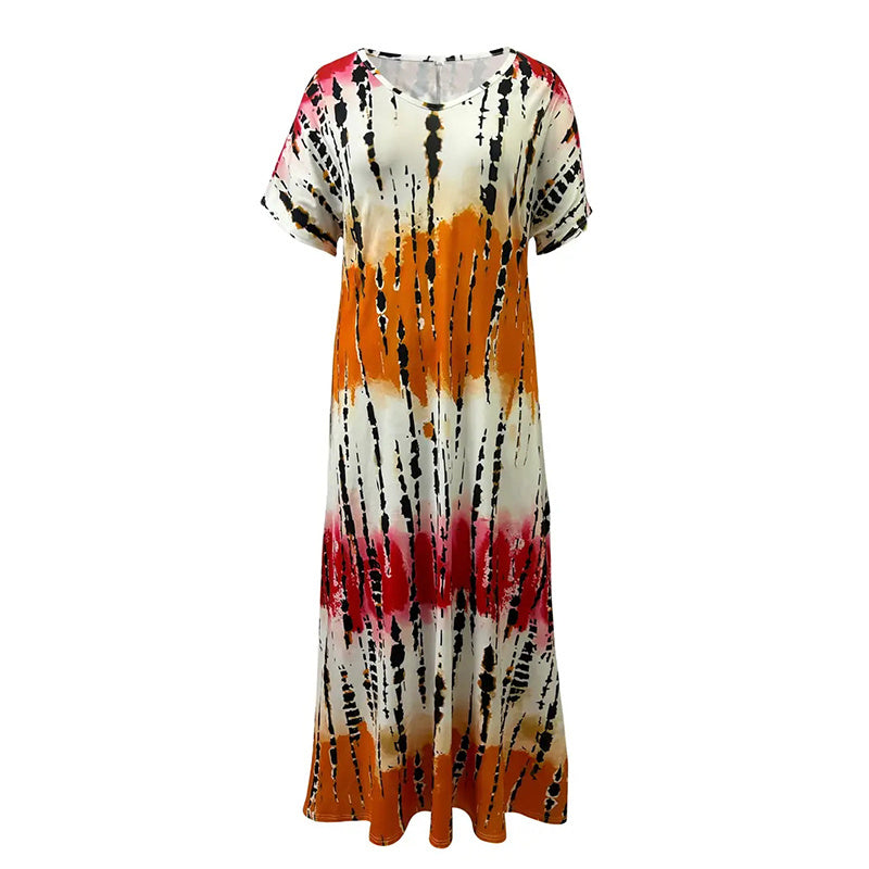 Jasmine Dress Short Sleeve V Neck !