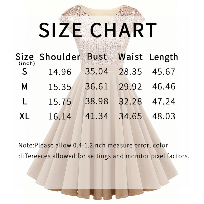 Women's  V Neck  Cocktail Dress