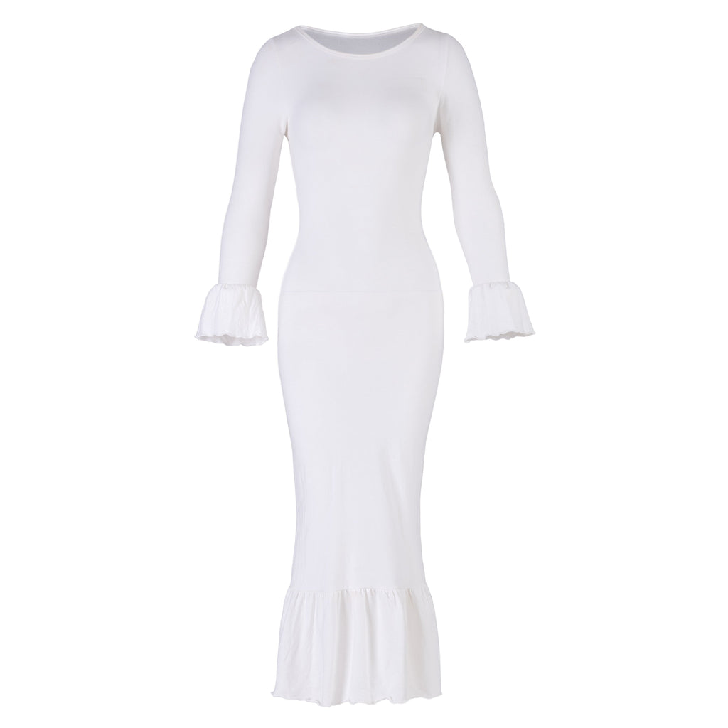 jasmine  Dress In Off-white