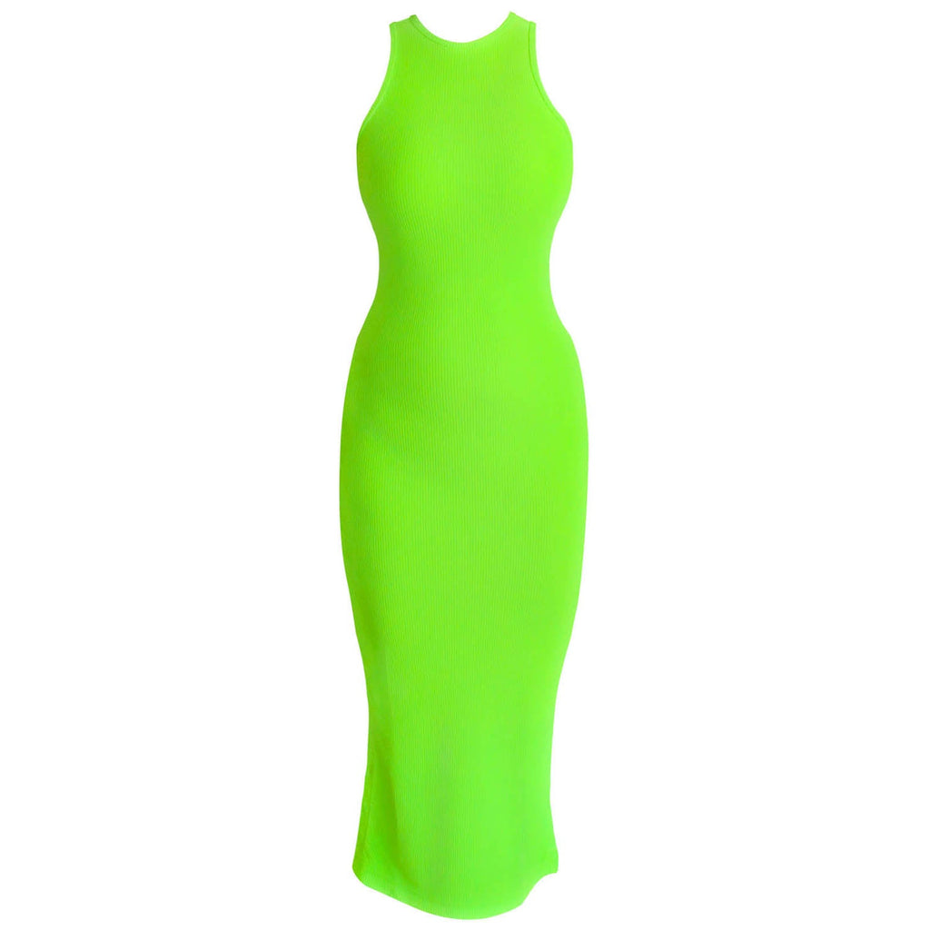 Nikkie's Vibe  Dress In Neon Green
