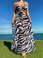 3 Cross  Dress Halter Cover Up