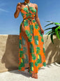 3 Cross  Dress Halter Cover Up