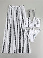 3 Cross  Dress Halter Cover Up