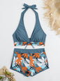 Women Spliced Lace Up Sporty fit Bra and Shorts
