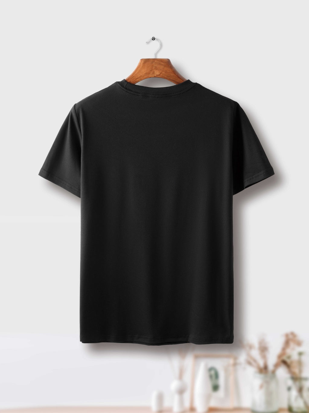 Men's T-shirt, FALL IN LOVE WITH YOU Printed Short Sleeved Round Neck T-shirt, Suitable For Summer, Casual Outdoor And Comfortable Men's Clothing