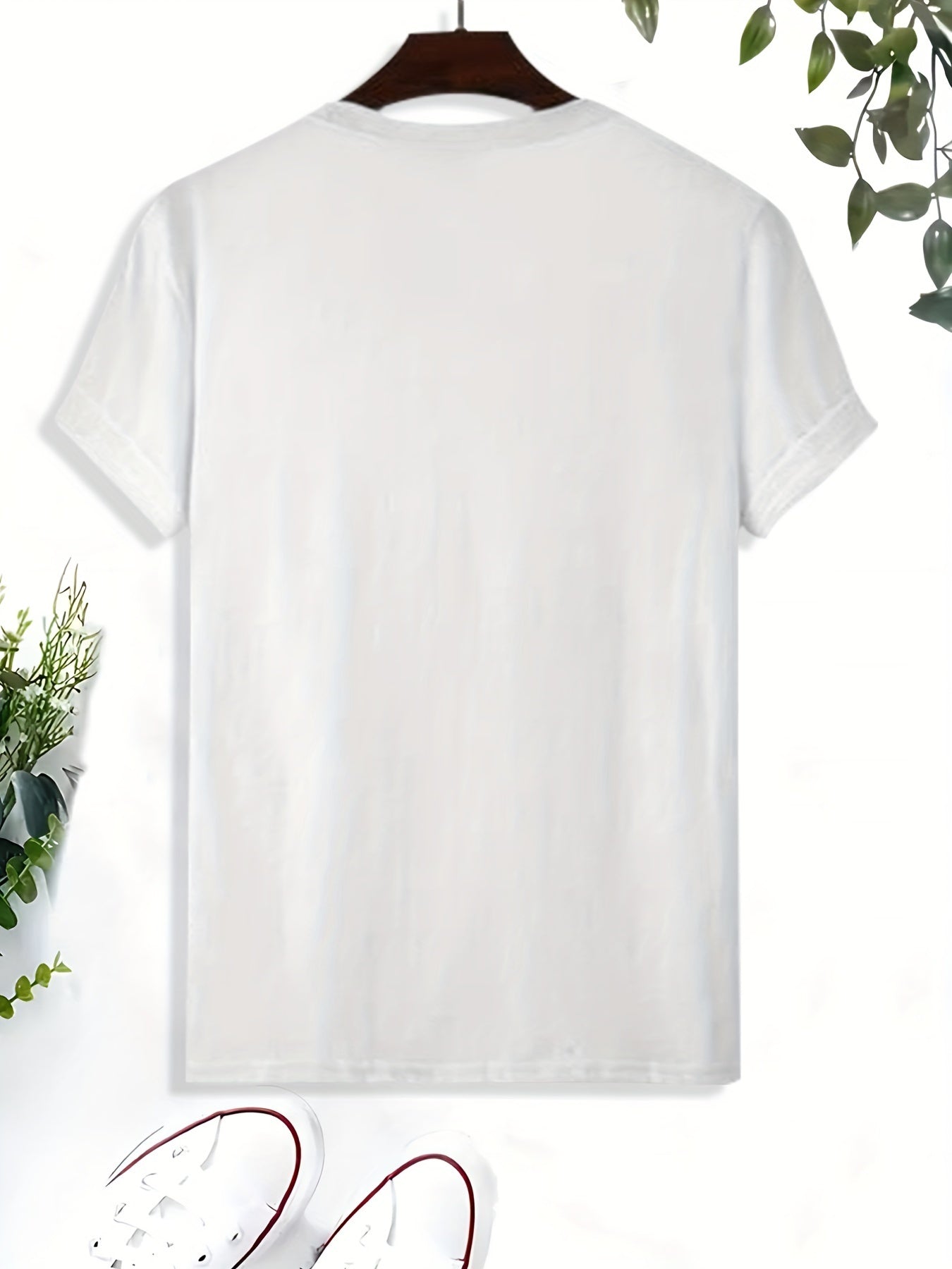 Cute Cat Nap Printed T-shirt, Men's T-shirt, Summer, Spring, Autumn Casual Short Sleeved T-shirt, Top As A Gift