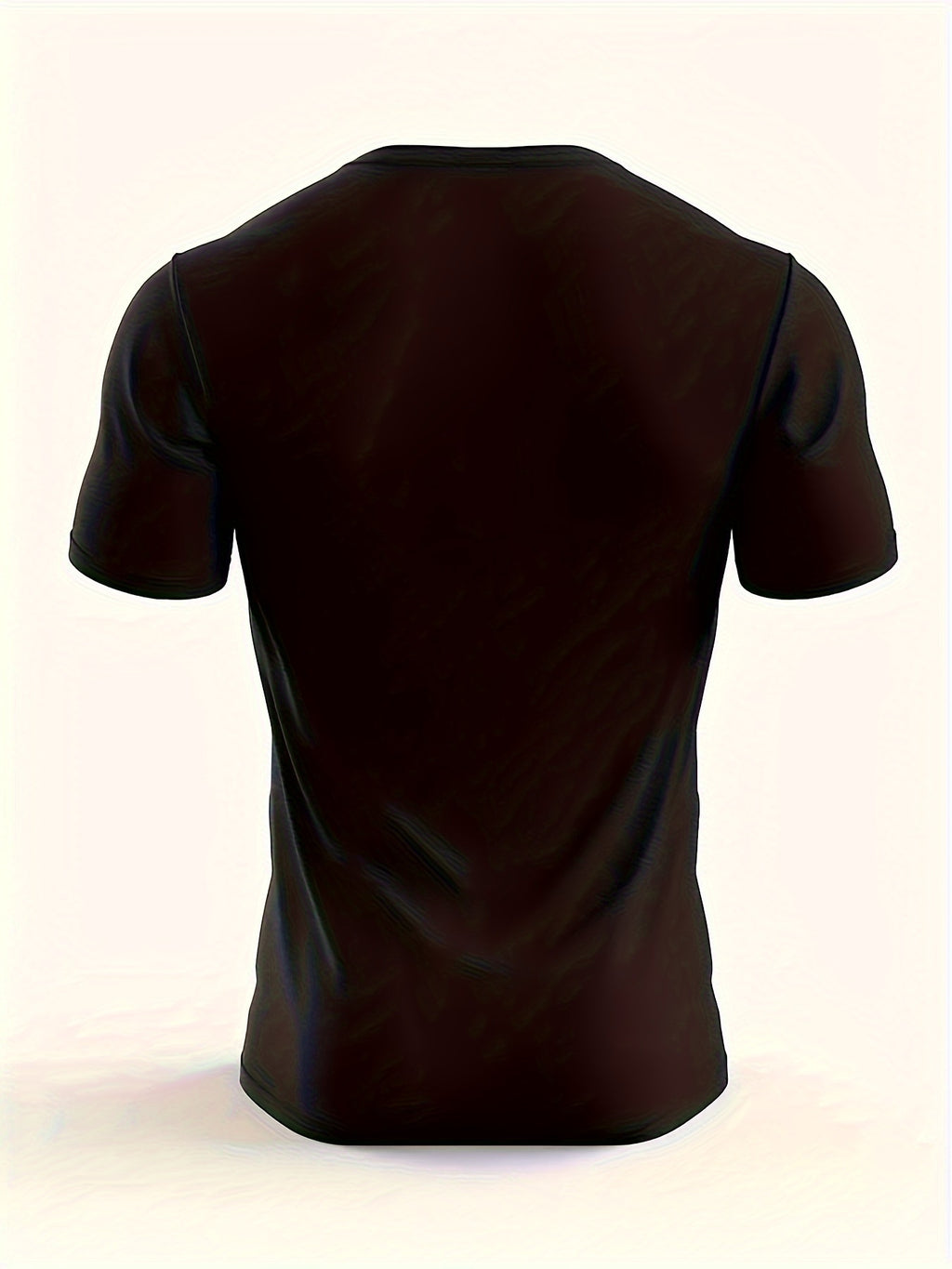 Extra Large Men's Summer Casual Pattern T-shirt, Cat Dad Printed Round Neck Oversized T-shirt, Fashionable Men's Clothing
