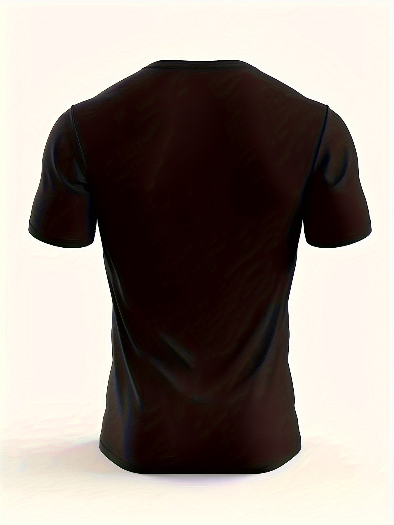 Extra Large Men's Summer Casual Pattern T-shirt, Cat Dad Printed Round Neck Oversized T-shirt, Fashionable Men's Clothing