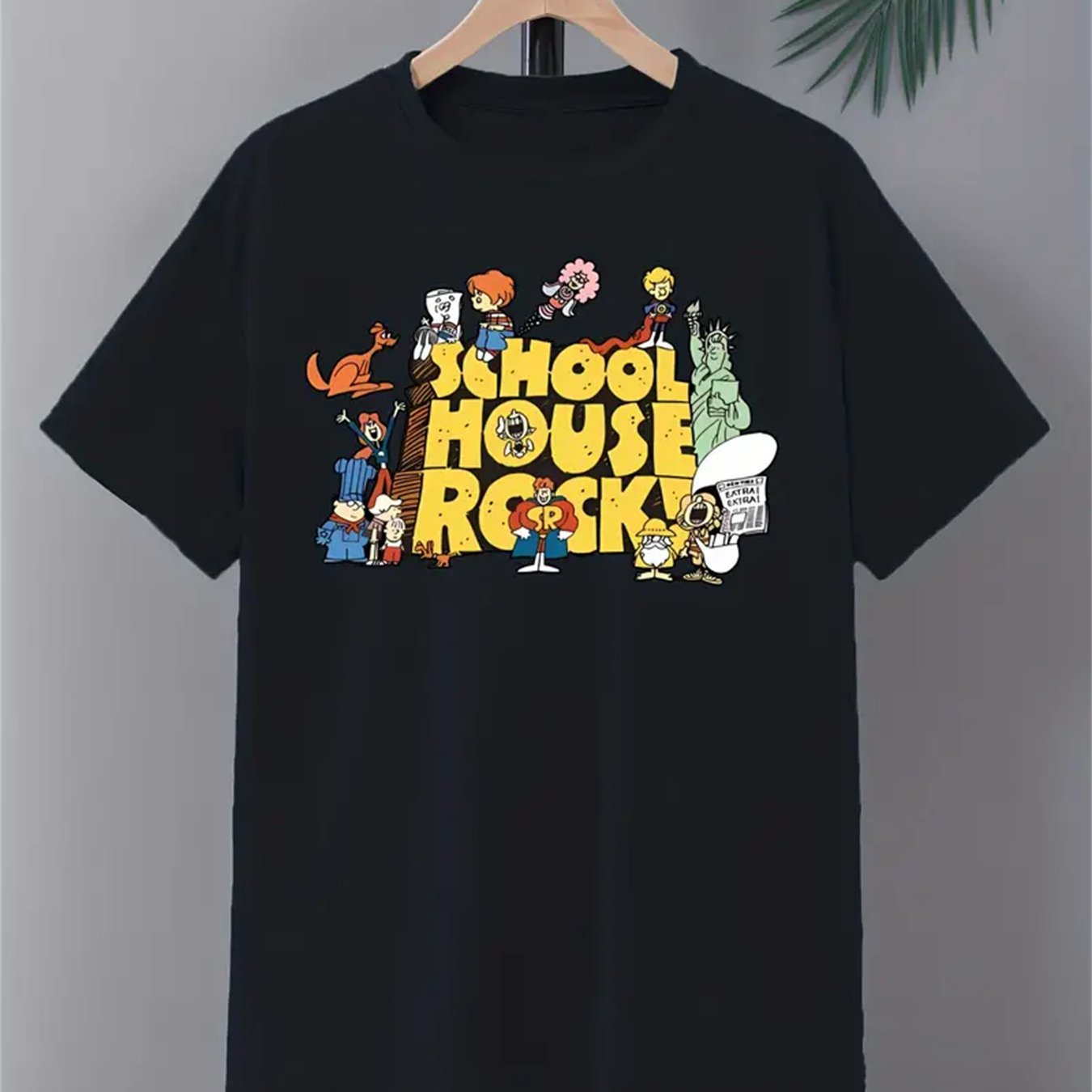 Extra Large Men's Letter Pattern Printed T-shirt - Soft Round Neck, Comfortable Fit, Slightly Elastic Knitted Fabric, Casual Summer T-shirt