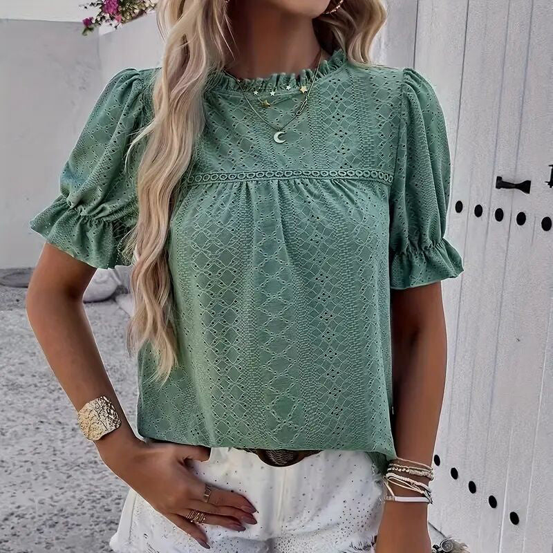 Jessamine Round Neck Top