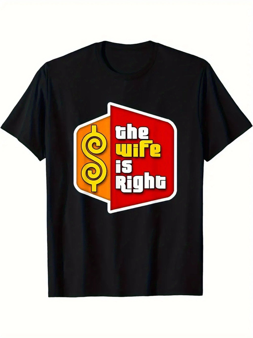 Extra Large Men's Letter Pattern Printed T-shirt - Soft Round Neck, Comfortable Fit, Slightly Elastic Knitted Fabric, Casual Summer T-shirt