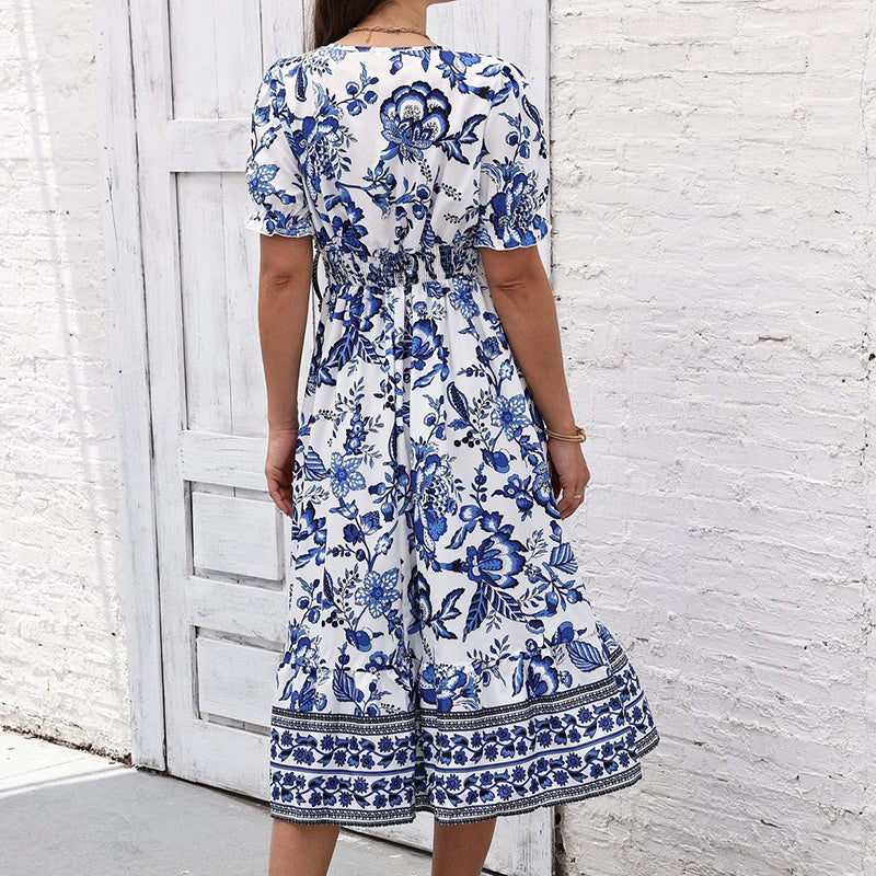 Floral Maxi Long Dress