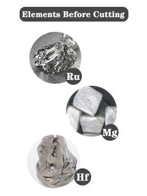 Acrylic Periodic Table of Elements - 83 Real Element Samples Science Gift for Students