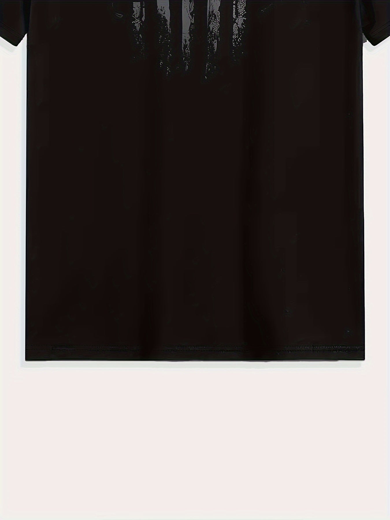 Vintage Letter And Skull Print Round Neck Short Sleeved T-shirt For Men, Casual Summer T-shirt, Suitable For Daily Wear And Vacation Destinations