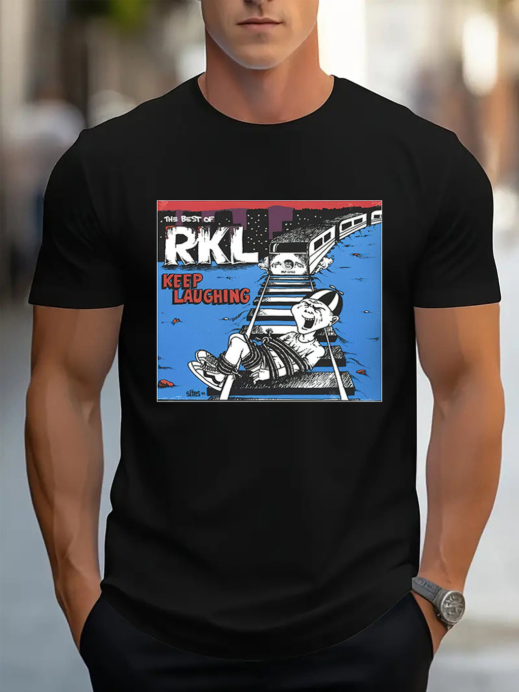 Men's Casual T-shirt - Short Sleeved, Round Neck, Unique Cartoon Print Perfect For Summer Leisure And Sports