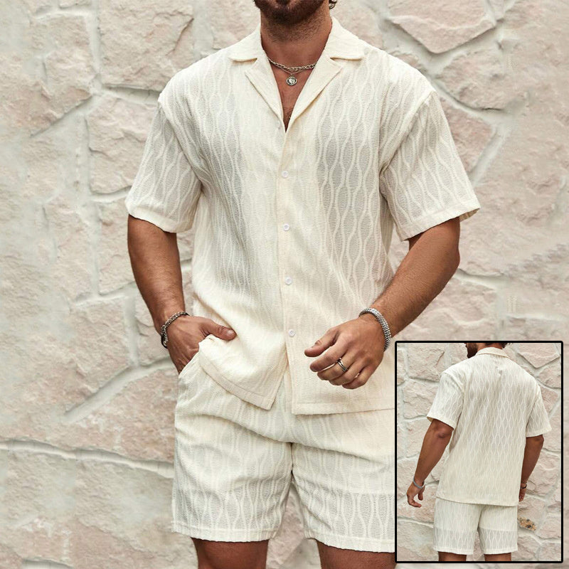 Two Pieces  All-match Outfits Male