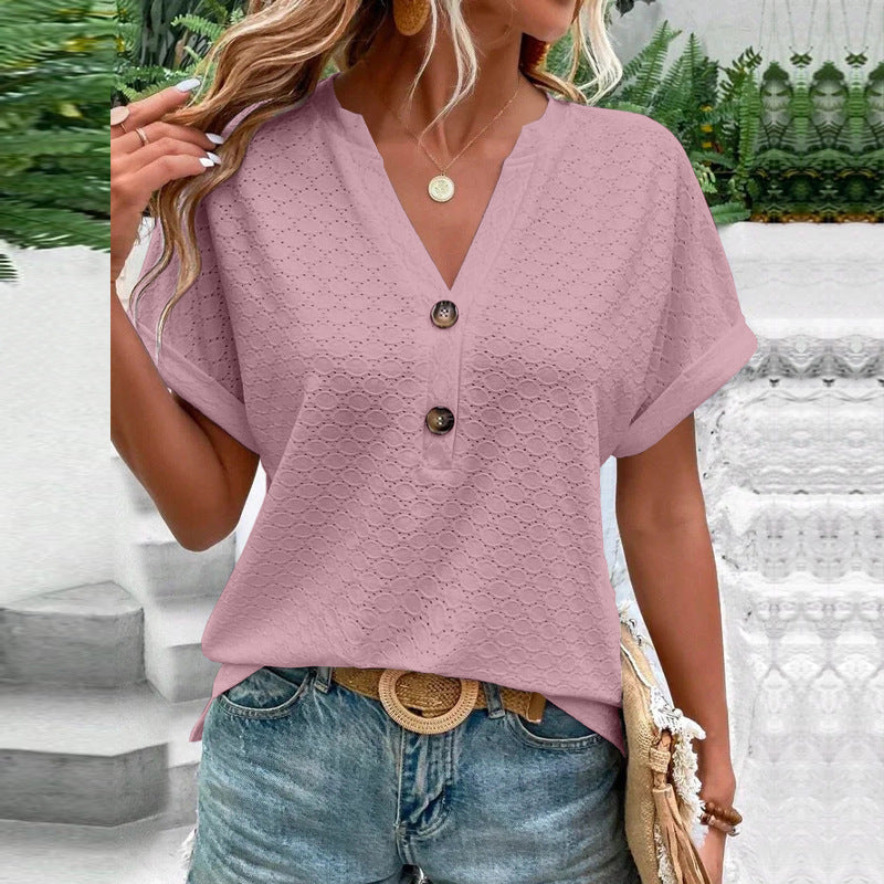 V-Neck Ladies Wear t shirt