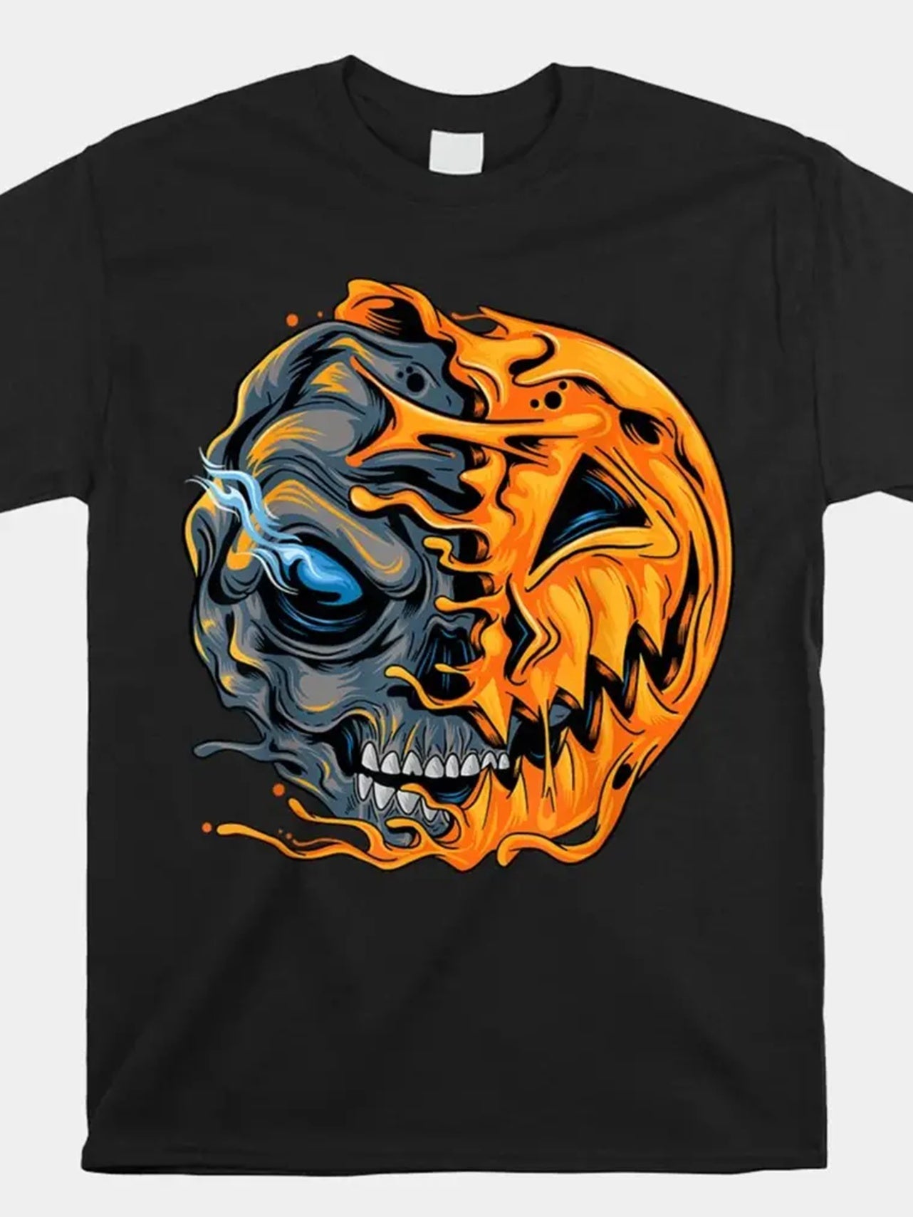 Men's Patterned Printed T-shirt, Summer Casual Short Sleeved T-shirt